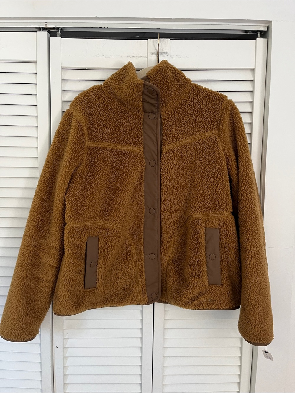 Ll Bean Sherpa Jacket Sz Large